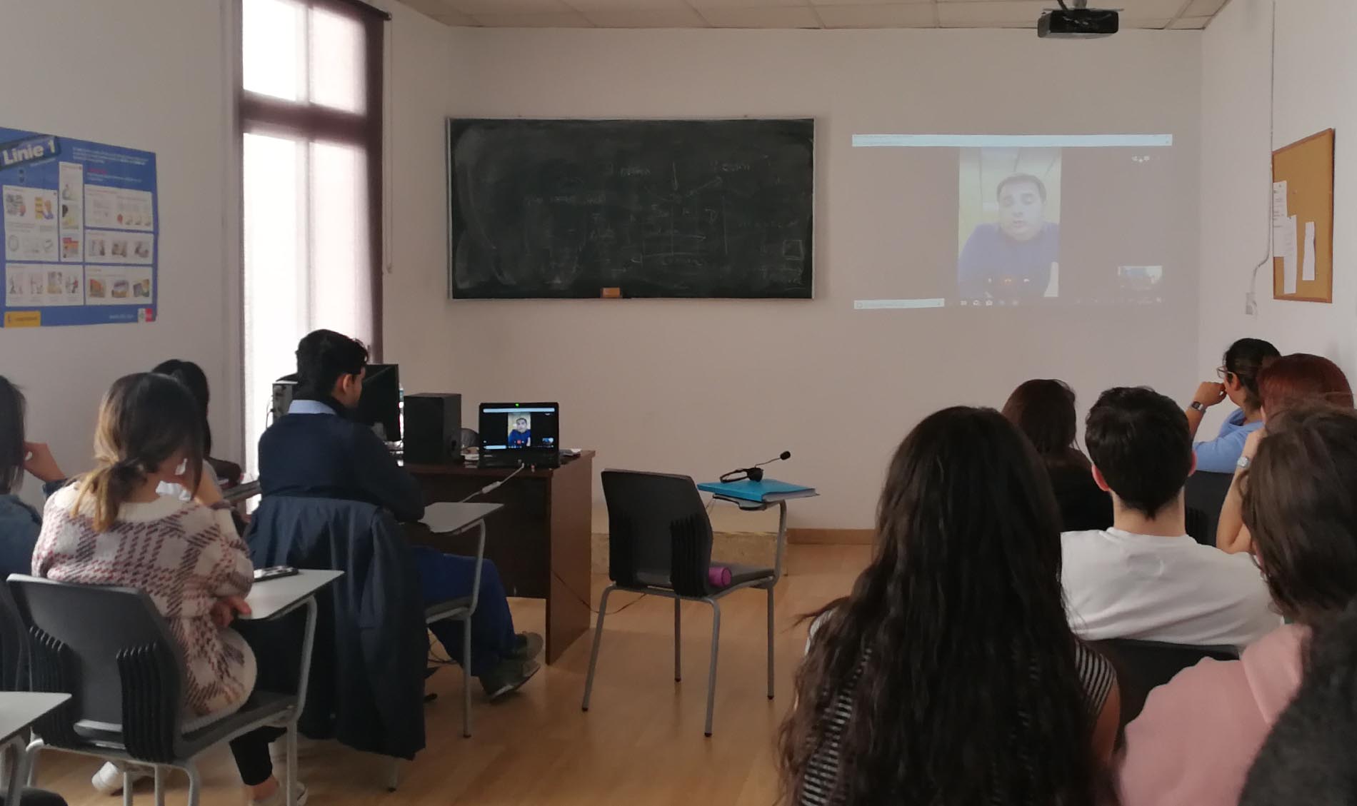 La charla mediante streaming La charla mediante streaming