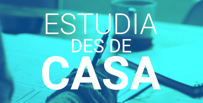 Estudia el teu cicle formatiu des de casa