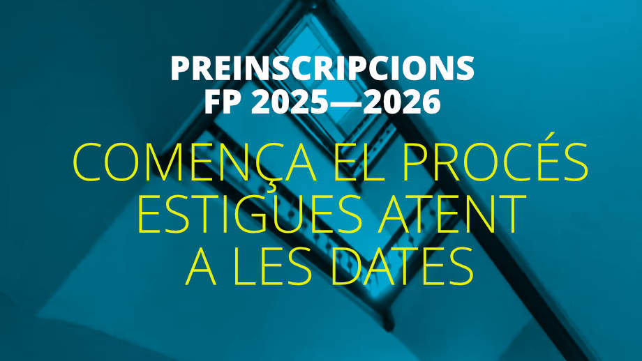 Segueix amb atenció el procés
