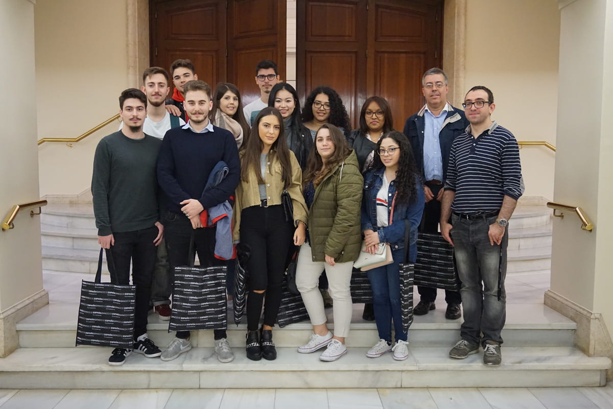 Visita al Banc d'Espanya