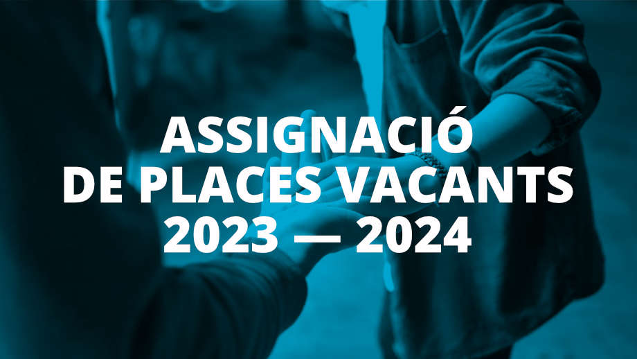 Acte públic d&#039;assignació de places vacants